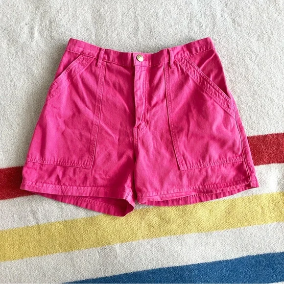 Big bud press bright pink work shorts